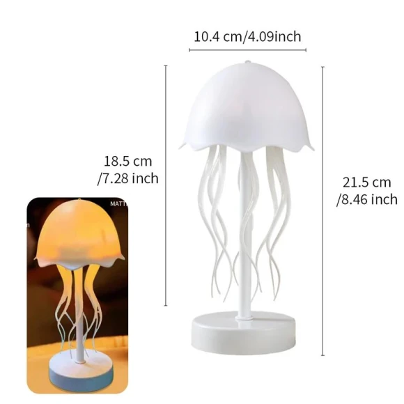 Jellyfish Lamp with RGB Gradient and Dancing Legs — Creative Lighting Solutions, Super shoes Mall