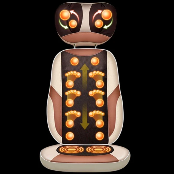 Multi-Functional Neck and Back Massage Cushion — Cushions, JDST online