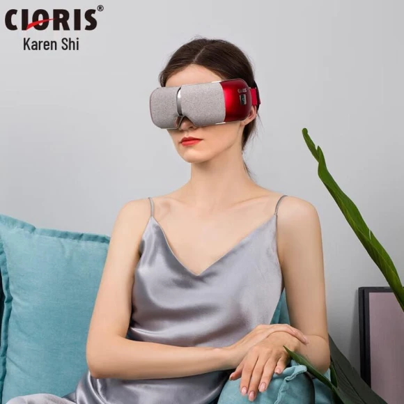 Smart Eye Massager with Heat and Airbag — Pillows, CLORIS