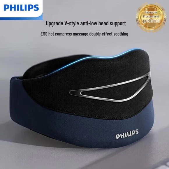Smart Neck and Shoulder Massager with Heat and Pulse — Rehabilitation & Therapy Equipment, Philips