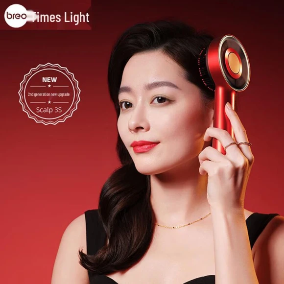 Smart Scalp Massager Comb — Head Relaxation Tools, Breo