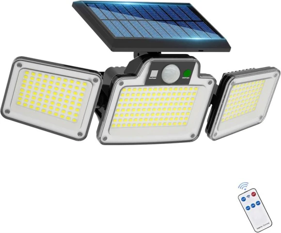 Solar Lights Outdoor with Motion Sensor — Outdoor Security & Flood Lighting, Lntelligent Living Hall