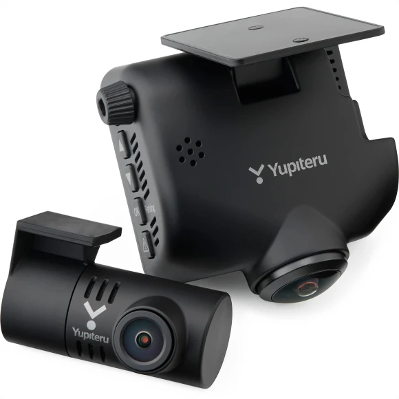 Surround View Dash Cam with Rear Camera — Rearview Cameras for Cars, YUPITERU