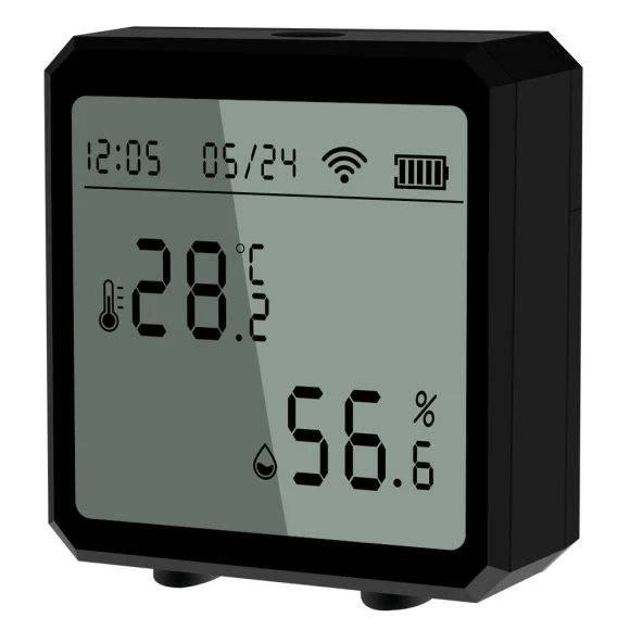 Temperature and Humidity Sensor with LCD Display — Home Climate Control, Super shoes Mall