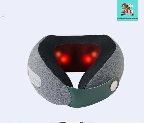 Smart 3D Kneading U-shaped Massage Pillow with Heat — Neck Support, JDST online