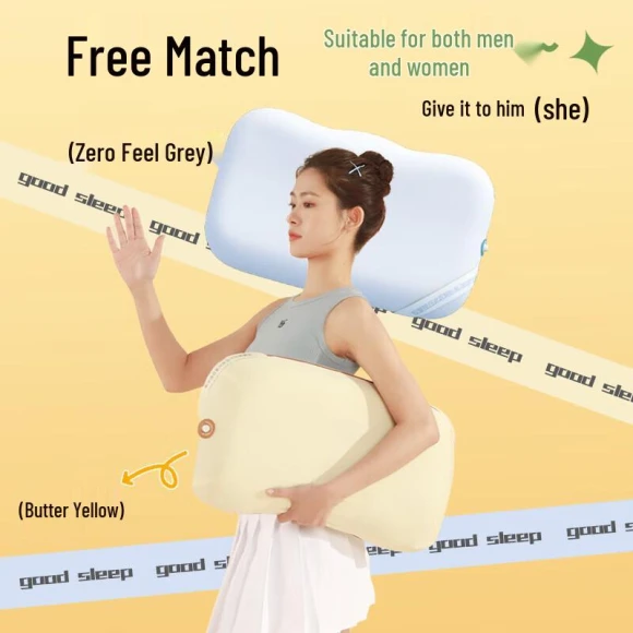 Smart Cervical Pillow with Airbag and Massage — Neck Support, Hezheng