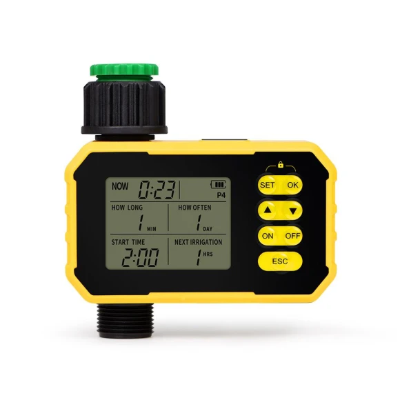 Smart Garden Water Timer with Solar Charging and Rain Sensor — Controllers, Super shoes Mall