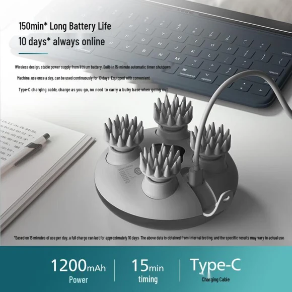 Smart Scalp Massager — Head Relaxation Tools, Philips