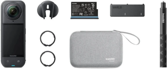 Action Camera Essentials Bundle — Wearable Cameras, Insta360