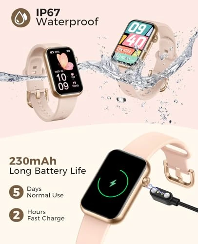 Fitness Tracker Smart Watch — Smartwatches, EGQINR