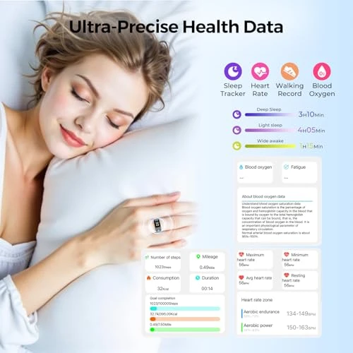 Health Tracker Smart Ring — Wearable Accessories, Domhong