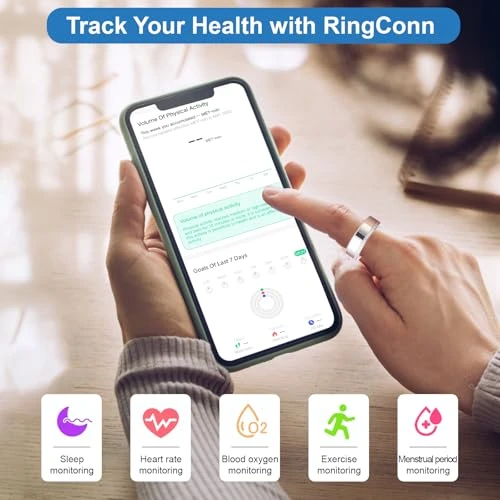 Health Tracker Smart Ring — Wearable Accessories, JIANVNUI