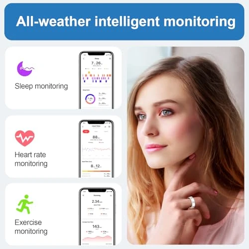Health Tracker Smart Ring — Wearable Accessories, JIANVNUI
