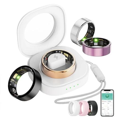 Smart Health Tracker Ring — Smart Ring, Oucscru