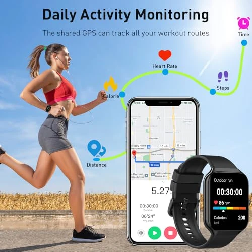 Smart Watch with Bluetooth Call — Smart Watch, Motast