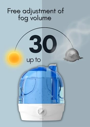 Ultrasonic Cool Mist Humidifier — Air Moisturizers, AZEUS