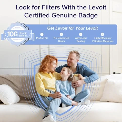 Air Purifier with HEPA Sleep Mode and Smart WiFi — Activated Carbon Air Purifiers, LEVOIT