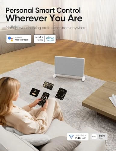 Infrared Space Heater for Indoor Use — Portable Heating Solutions, Ballu