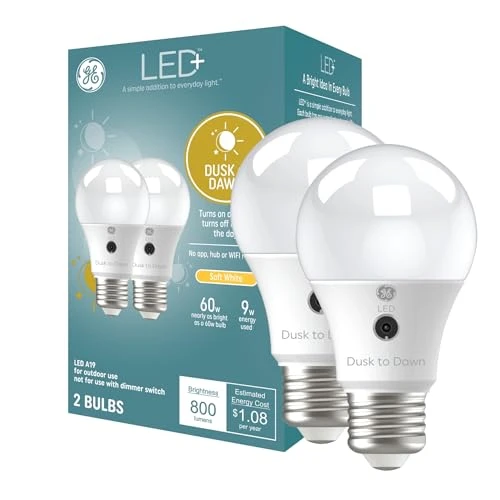 LED Dusk to Dawn Light Bulbs — Outdoor Security & Flood Lighting, GE