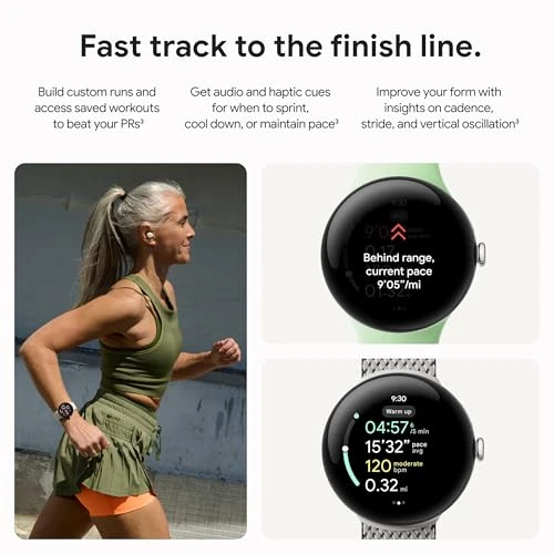 Smartwatch with Heart Rate Tracking and LTE — Smart Watch, Google