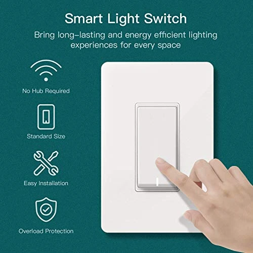 Single Pole Smart Light Switch — Dimmer Switches, TREATLIFE