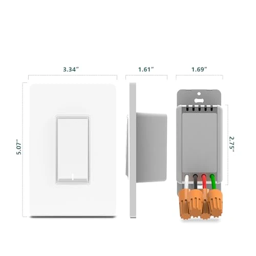Single Pole Smart Light Switch — Dimmer Switches, TREATLIFE