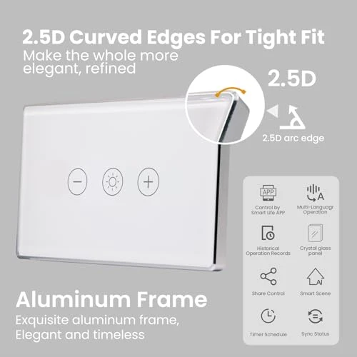 Smart Dimmer Switch — Dimmer Switches, LOUYSGEN