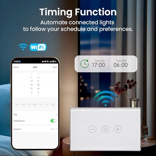 Smart Dimmer Switch — Dimmer Switches, LOUYSGEN