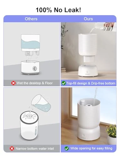 Smart Humidifier with Essential Oil Diffuser — Air Moisturizers, CLEVAST