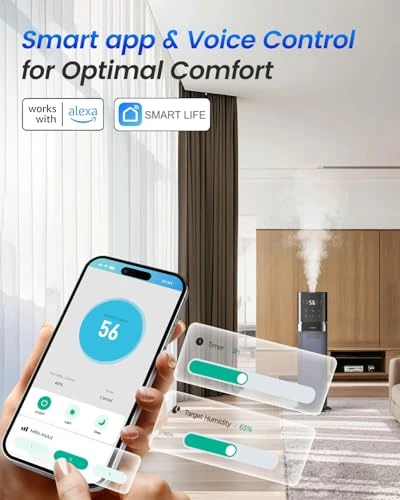 Smart Humidifier with Large Room Coverage — Air Moisturizers, AILINKE