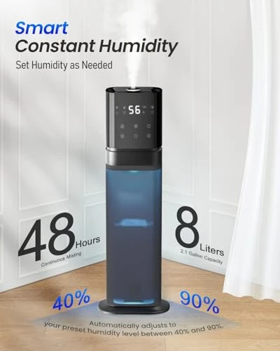 Smart Humidifier with Large Room Coverage — Air Moisturizers, AILINKE