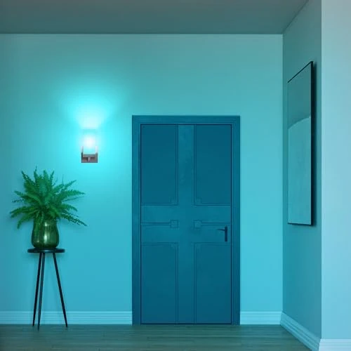 Smart LED Light Bulb, 60W Equivalent, Dimmable, RGBW Color Changing, Wi-Fi Enabled, 6-Pack — Incandescent, Feit Electric