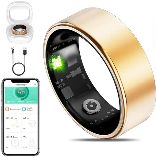 Smart Ring Fitness Tracker — Wearable Accessories, MZJ