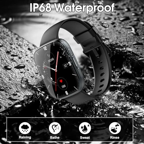 Smart Watch with HD Touch Screen, Fitness Tracking, and Bluetooth Calling — Smart Watch, Puqo