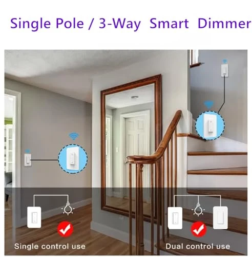 Smart Wi-Fi Dimmer Switch — Light Dimmers, Nexete