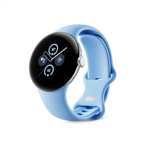 Smartwatch with Heart Rate Tracking, Stress Management, and Safety Features — Smart Watch, Google