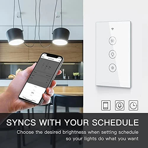WiFi RF Smart Light Dimmer Switch — Dimmer Switches, MOES