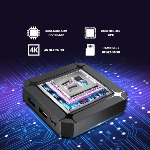 4K 5G Streaming Media Player — Ultra HD Media Players, X88