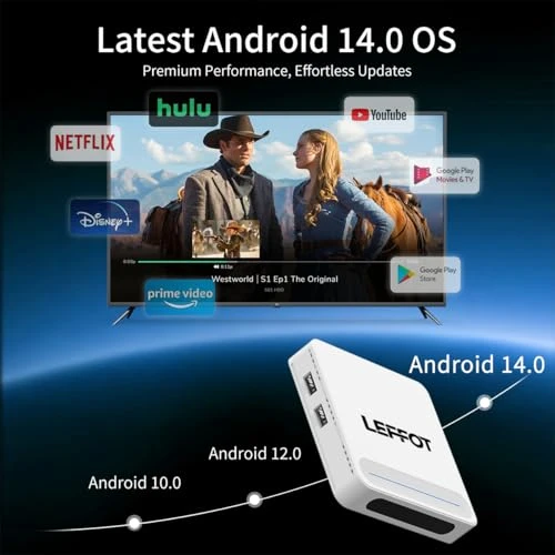 Android TV Box — Streaming Devices, LEFFOT