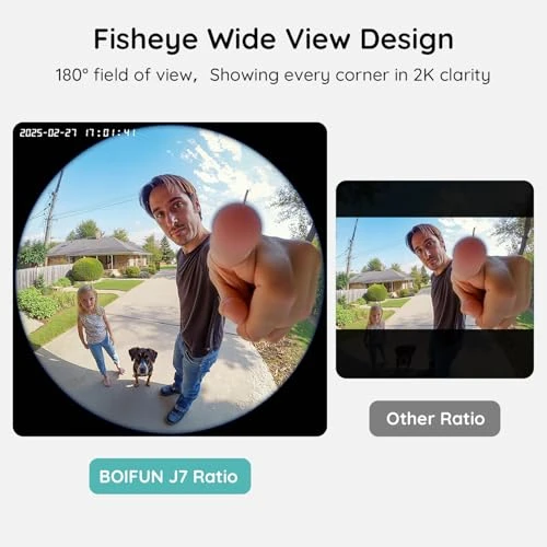 Doorbell Camera Wireless — Kits, BOIFUN