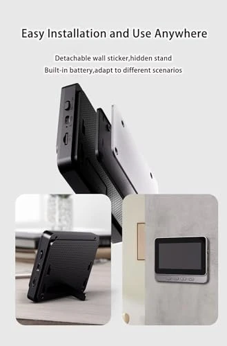 Outdoor Video Doorbell Camera with Screen — Outdoor Security Cameras, ZIG1