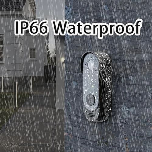 Outdoor Video Doorbell Camera with Screen — Outdoor Security Cameras, ZIG1