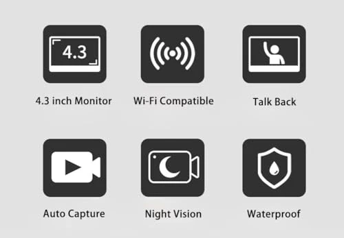 Outdoor Video Doorbell Camera with Screen — Outdoor Security Cameras, ZIG1