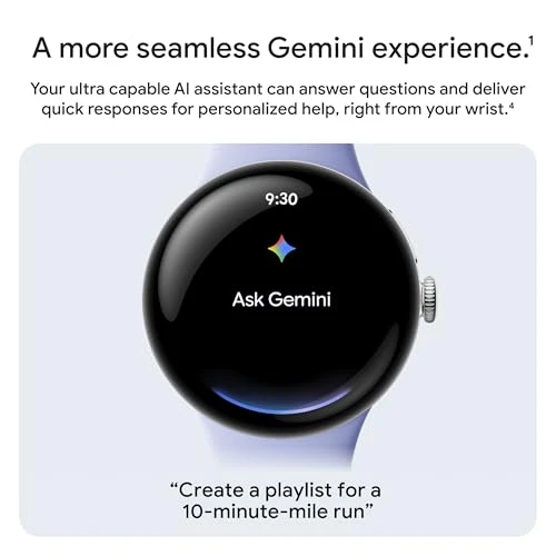 Pixel Watch 4 (45mm) - Android Smartwatch with Heart Rate and Sleep Tracking - 40-Hour Battery - Fitness Tracking -... — Smartwatches, Google