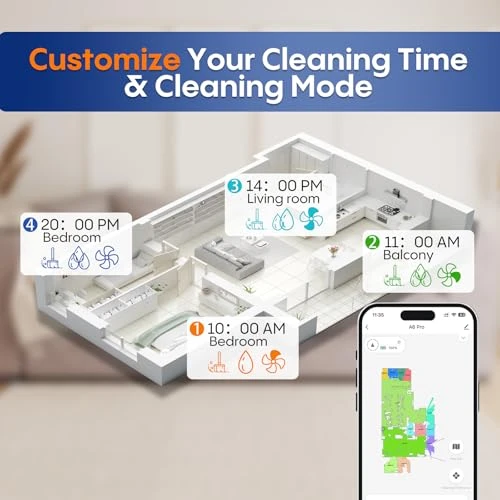 Self-Emptying Robot Vacuum and Mop — Smart Cleaning Robots, eitton