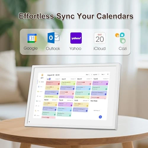Smart Digital Calendar Planner and Chore Chart — Digital Frames, moonka