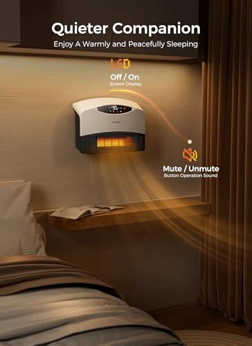 Smart Wall Heater — Portable Heating Solutions, GiveBest