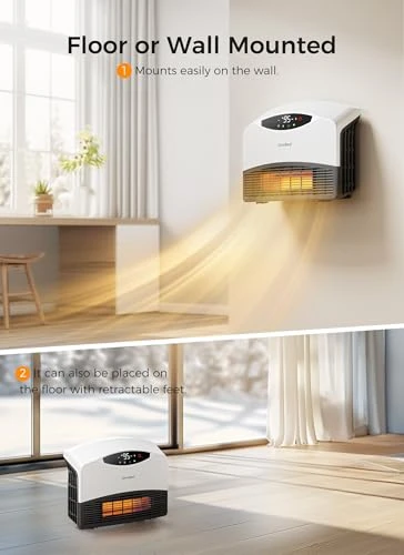Smart Wall Heater — Portable Heating Solutions, GiveBest