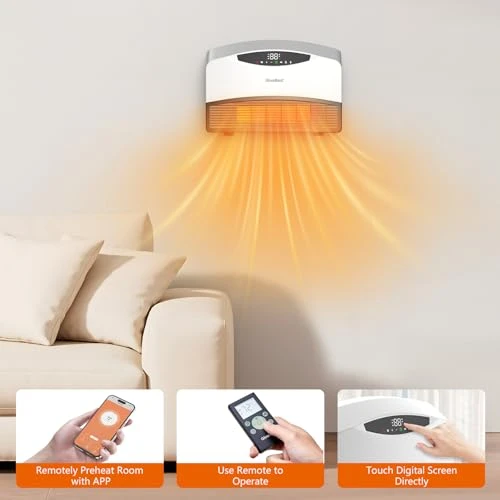 Smart Wall Heater — Portable Heating Solutions, GiveBest
