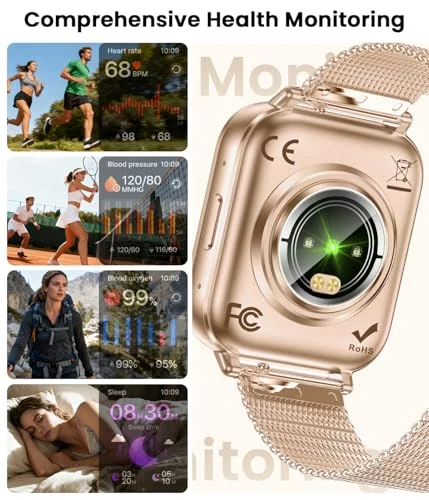 Smart Watch with Large Battery and Health Tracking — Smartwatches, Fitoncloud